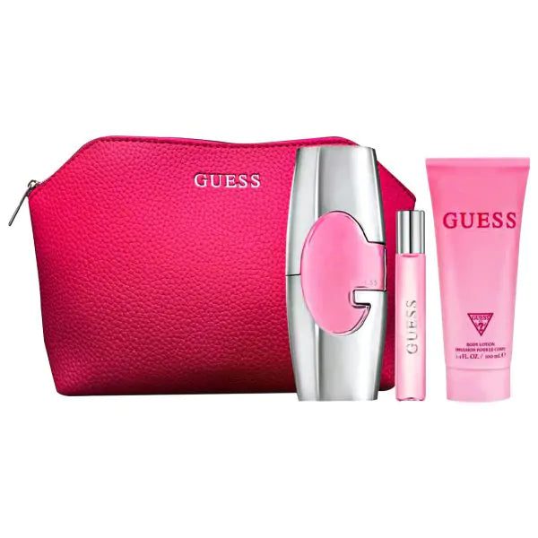 GUESS 4PC SET, WOMEN'S PERFUME, EDP