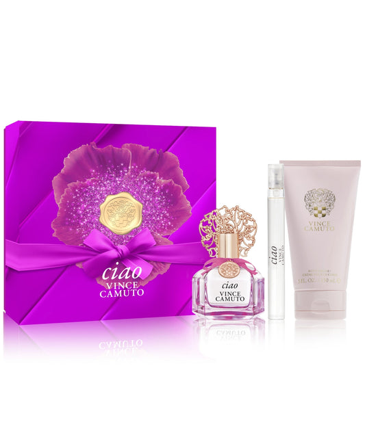 V CAMUTO CIAO 3PC SET, WOMEN'S GIFT SET, EDP