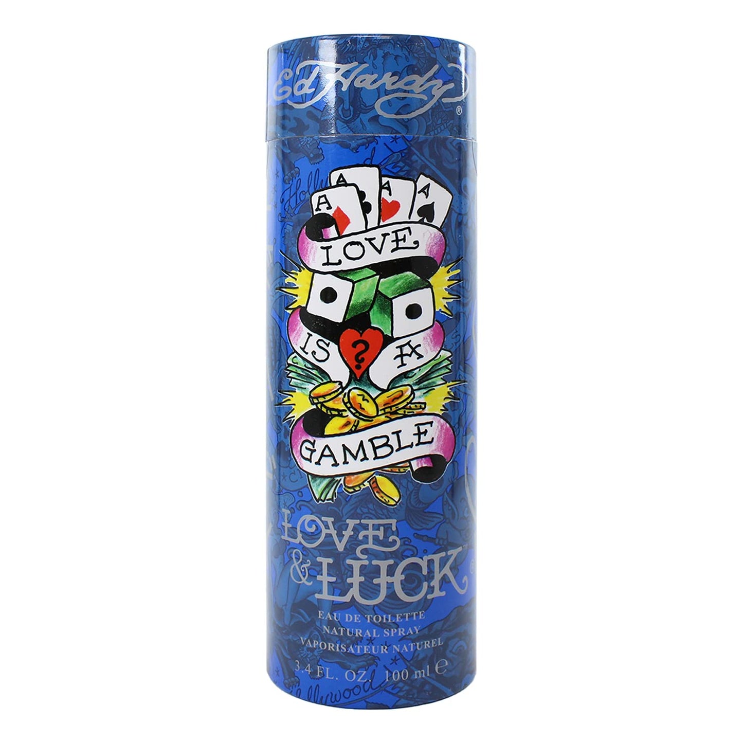 LOVE & LUCK 3.4OZ, MEN'S PERFUME, EDT