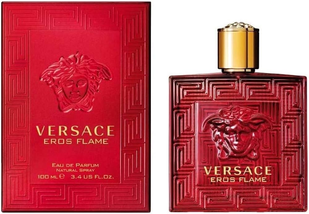 VERSACE EROS FLAME 3.4OZ, 2, MEN'S PERFUME, EDP