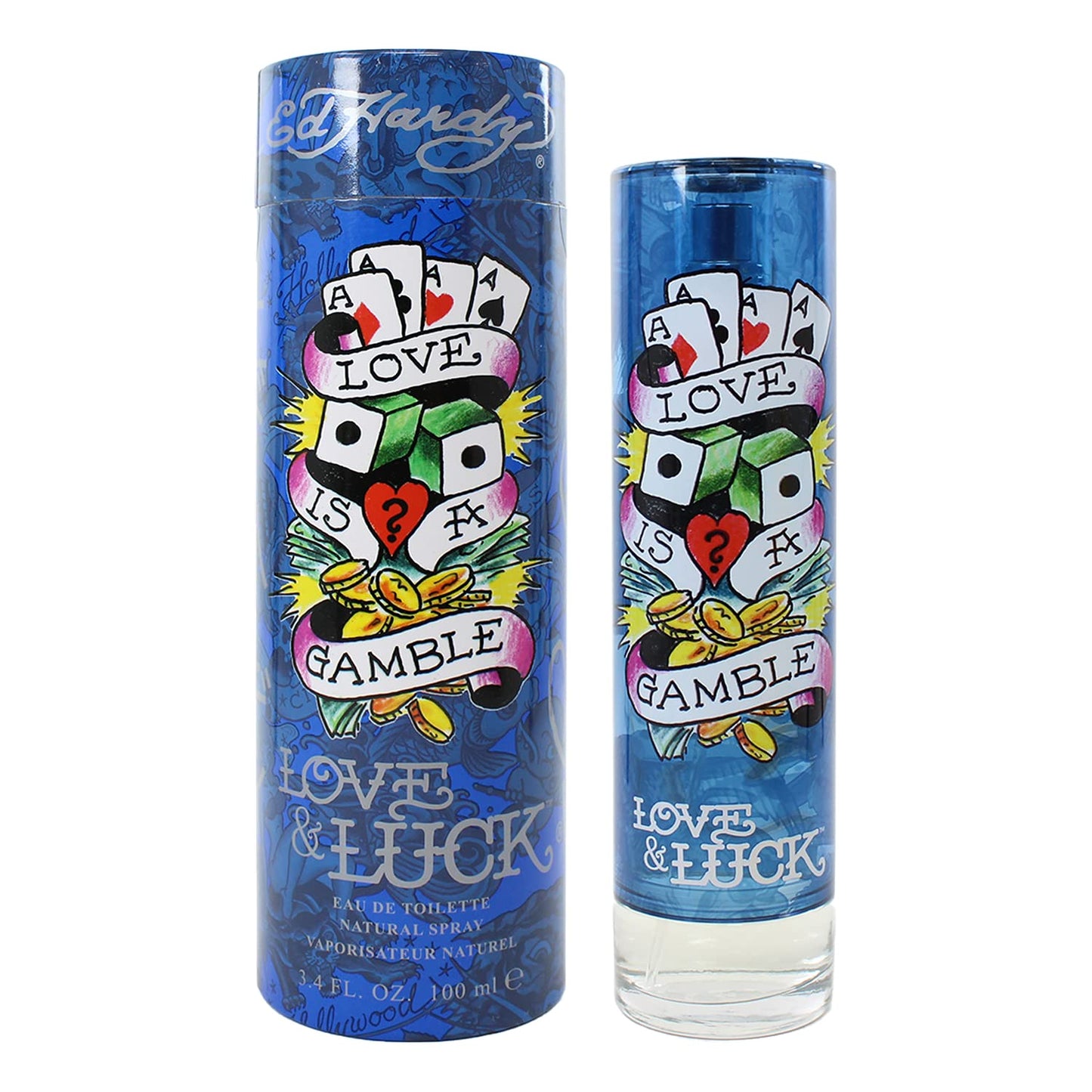 LOVE & LUCK 3.4OZ, MEN'S PERFUME, EDT