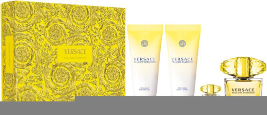 YELLOW DIAMOND 4PC SET, WOMEN'S GIFT SET, EDT